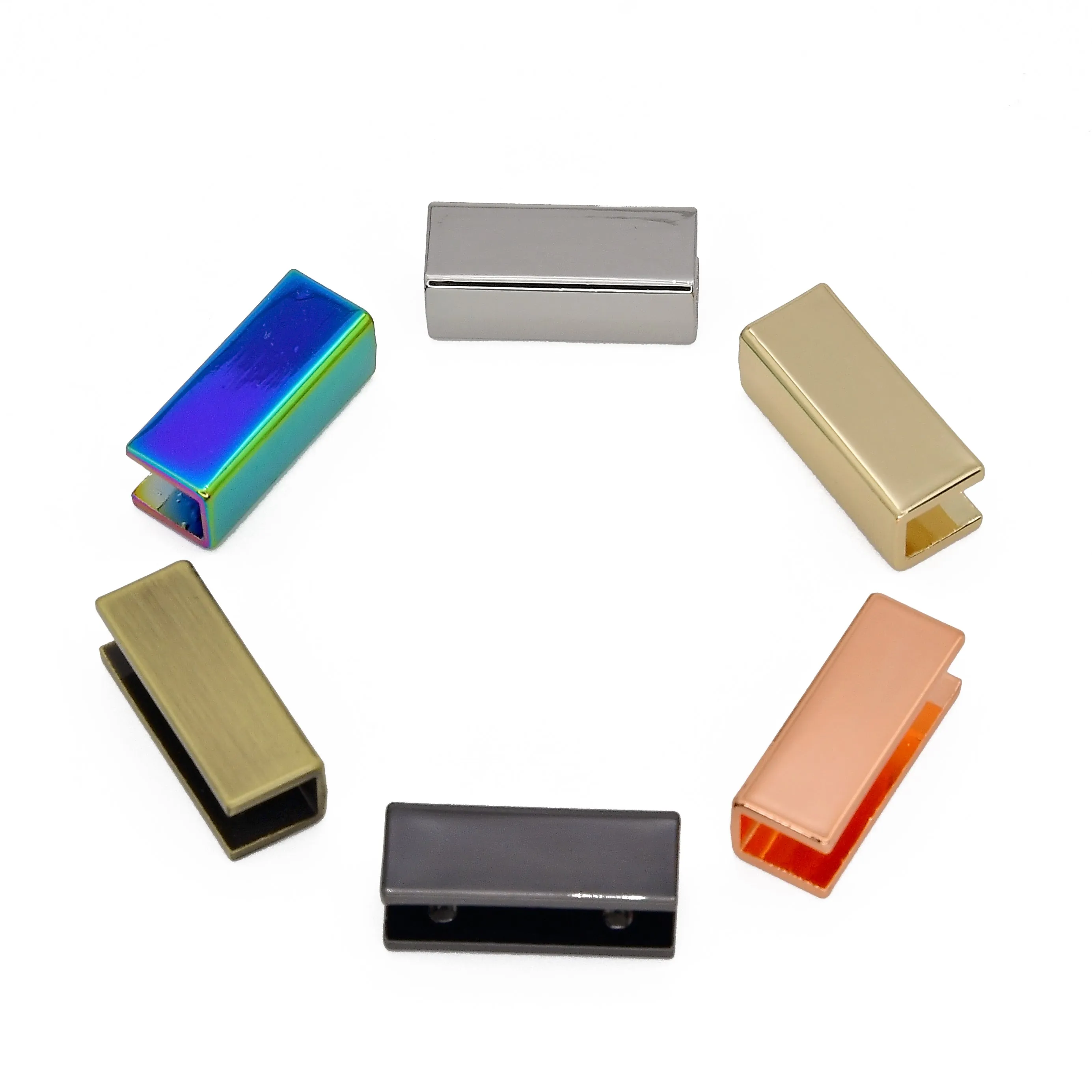 1" Extra Wide Strap Ends - Set of 4