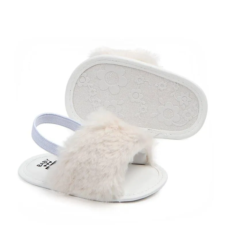 Angelodini™ Fluffy PU Baby Sandals