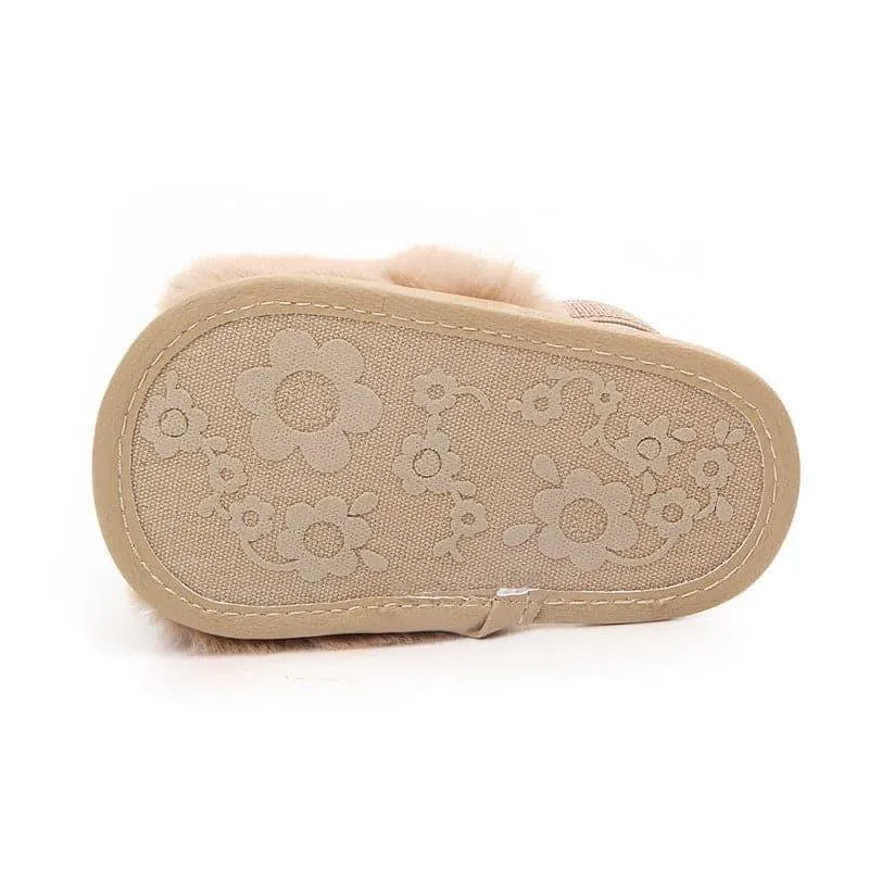 Angelodini™ Fluffy PU Baby Sandals