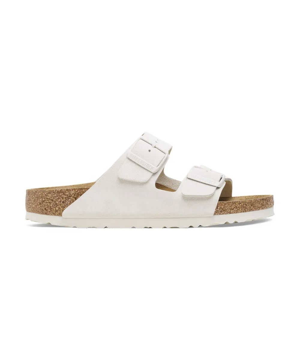 BIRKENSTOCK ARIZONA NARROW FIT IN ANTIQUE WHITE