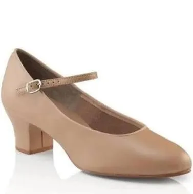 Capezio 459 SUEDE SOLE JR FOOTLIGHT CARAMEL