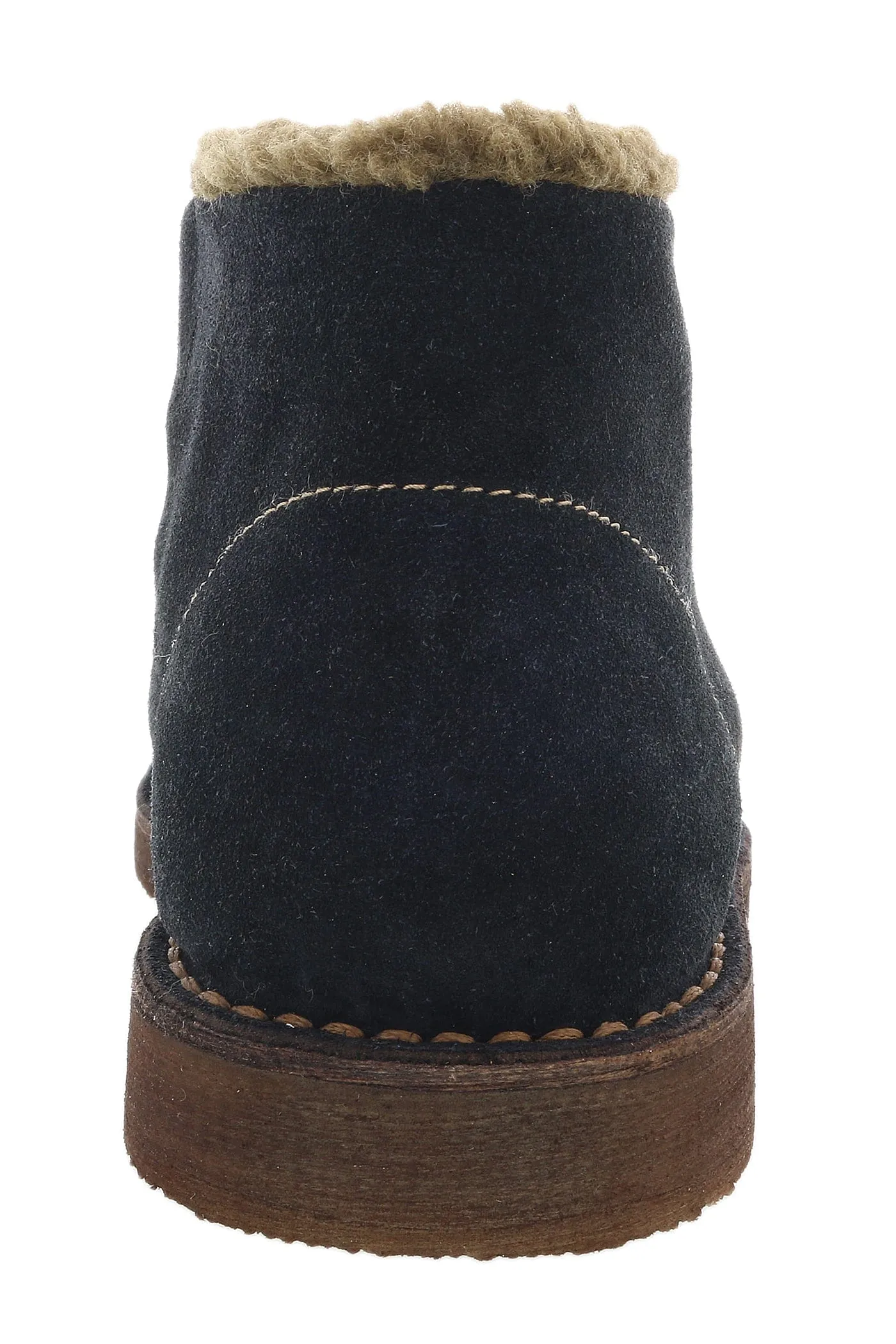 Daniela Fargion  Suede Leather Lace Up Bootie-
