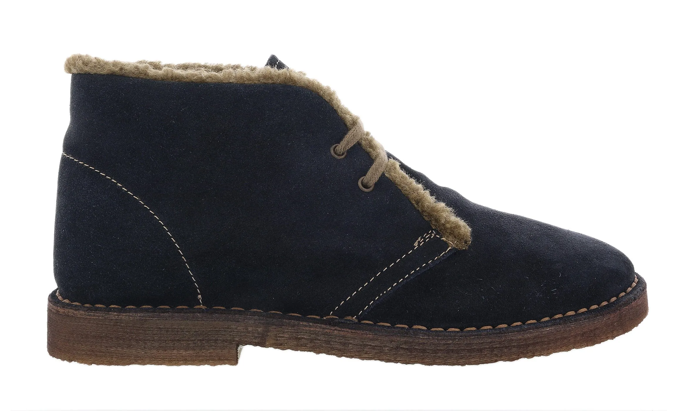 Daniela Fargion  Suede Leather Lace Up Bootie-