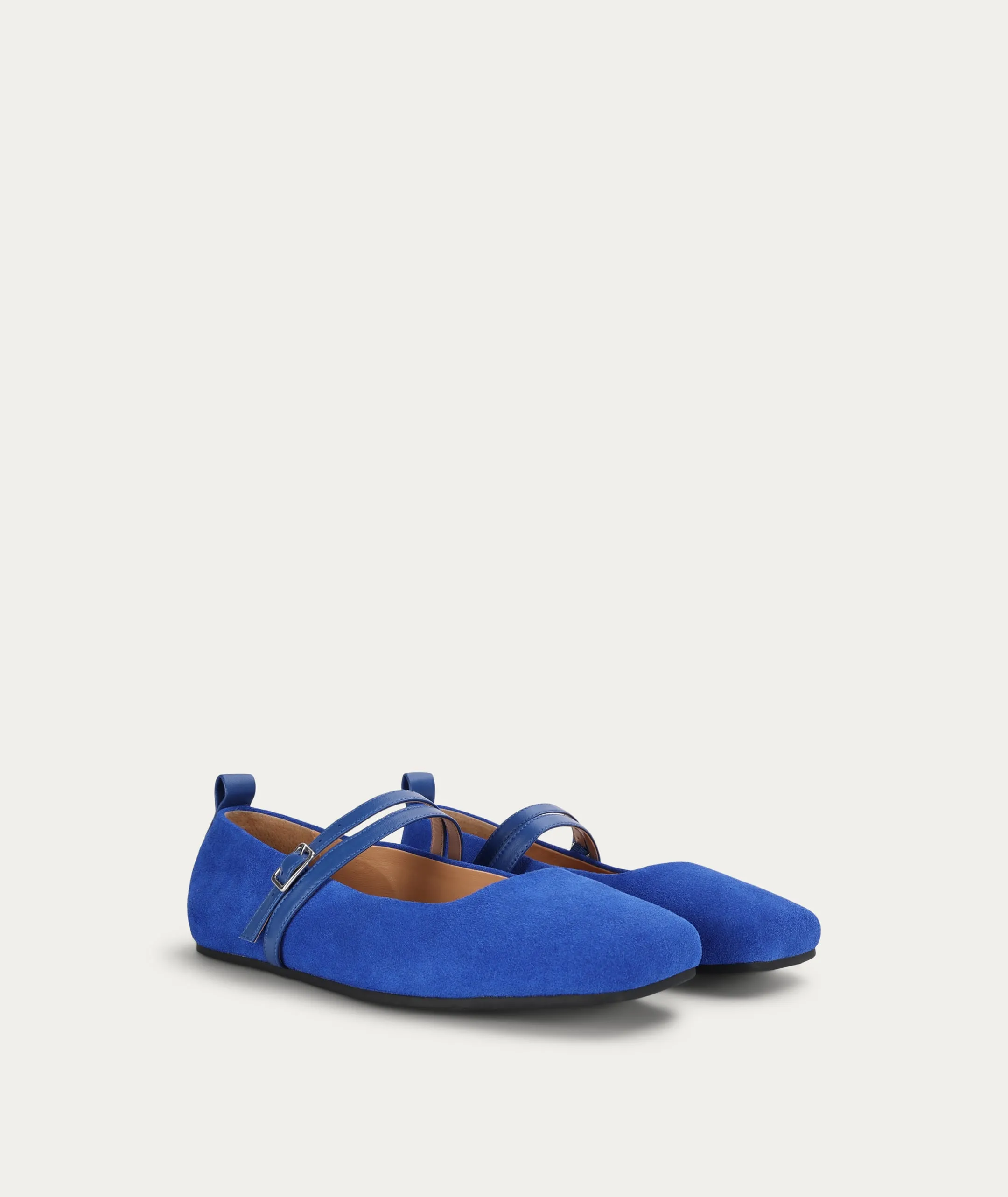 Diomedes Flat - Ballpoint Suede