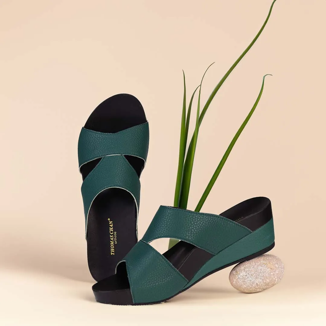 [EXTRA 20% off at cart] Pebble Lychee Everyday Low Wedge Slides