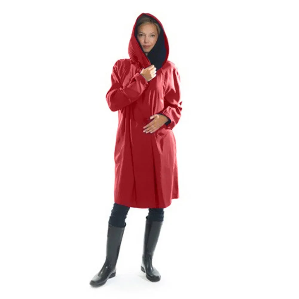 Mycra Pac Raincoat Short Donatella Red