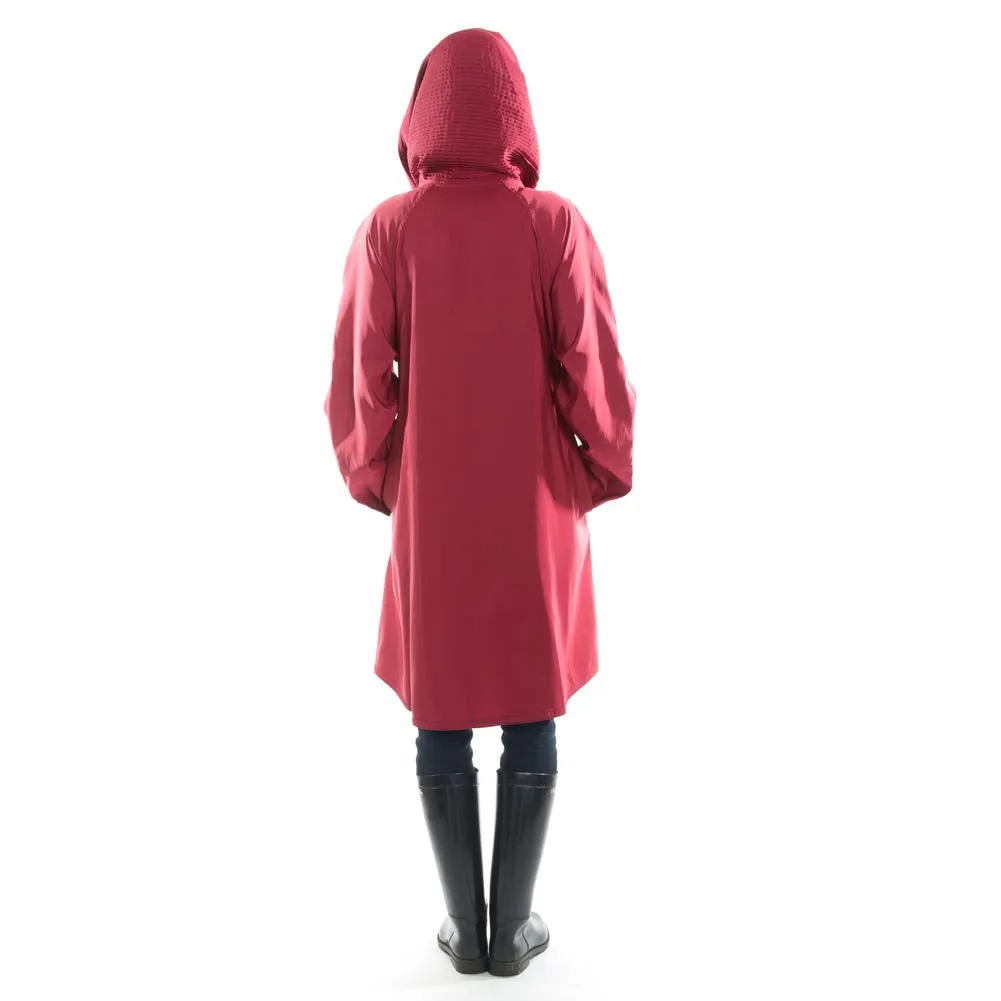 Mycra Pac Raincoat Short Donatella Red