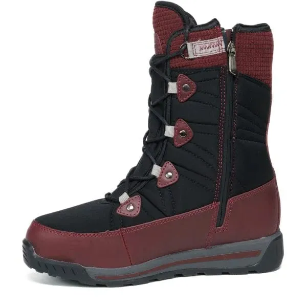 NexGrip Canada Women's Ice Wonder High Boots- Burgundy