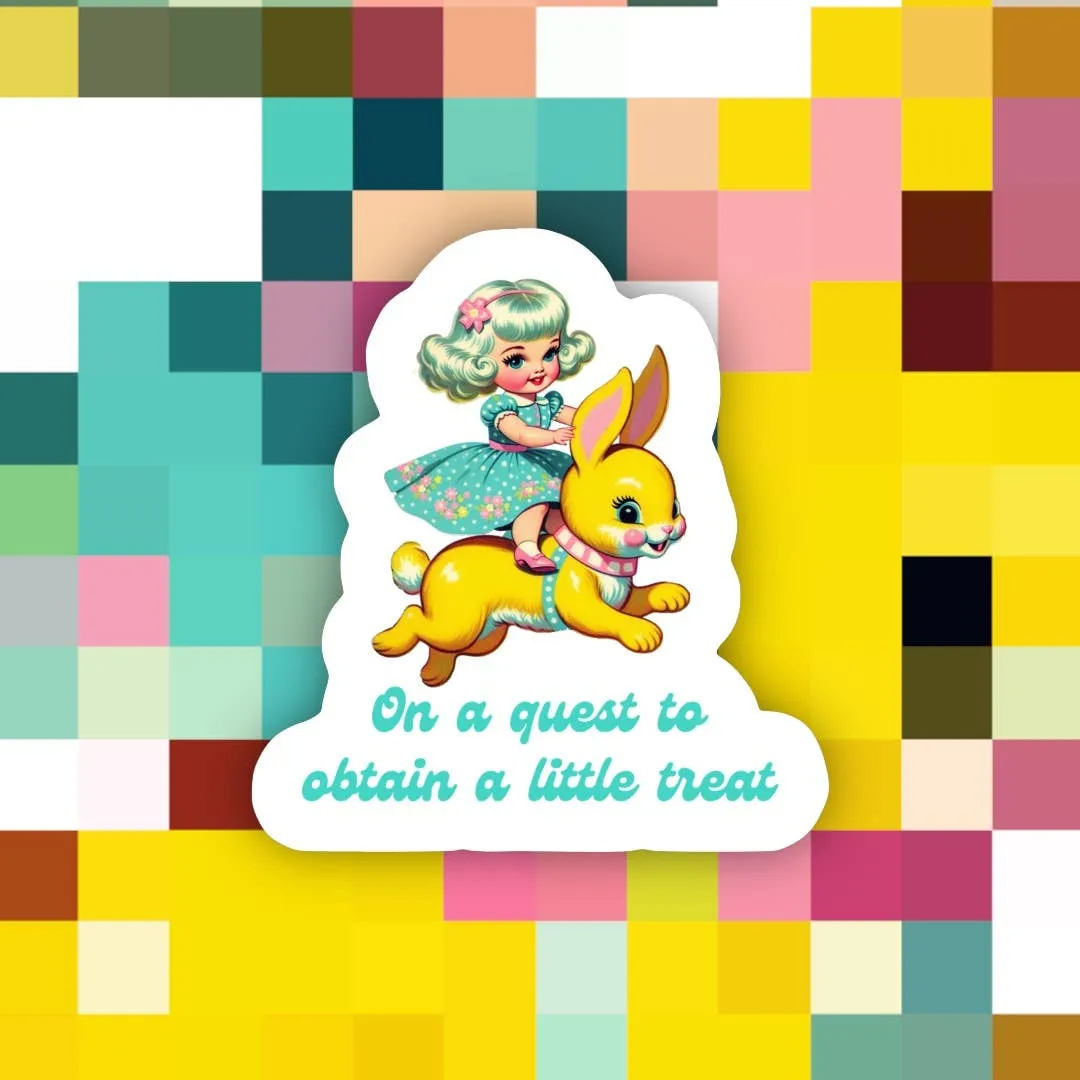On a Quest to Obtain Little Treat Sticker