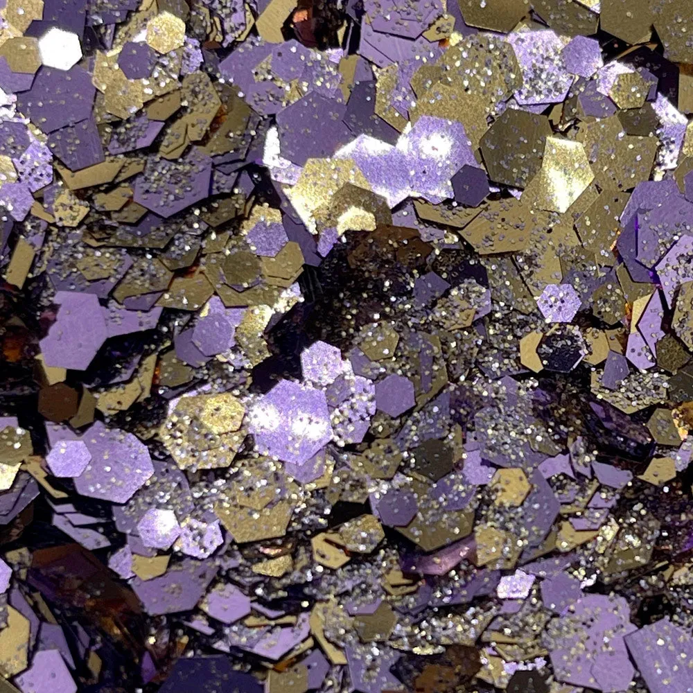 Rose Gold & Lilac Festival Glitter (Metallic Chunky Glitter Mix) - TGIF
